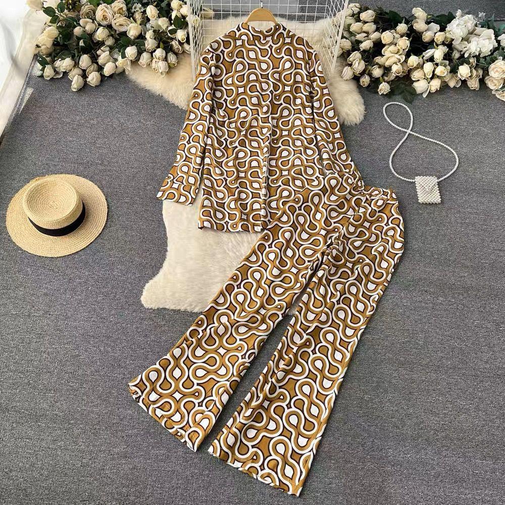 Hale Abstract Print Coord Set