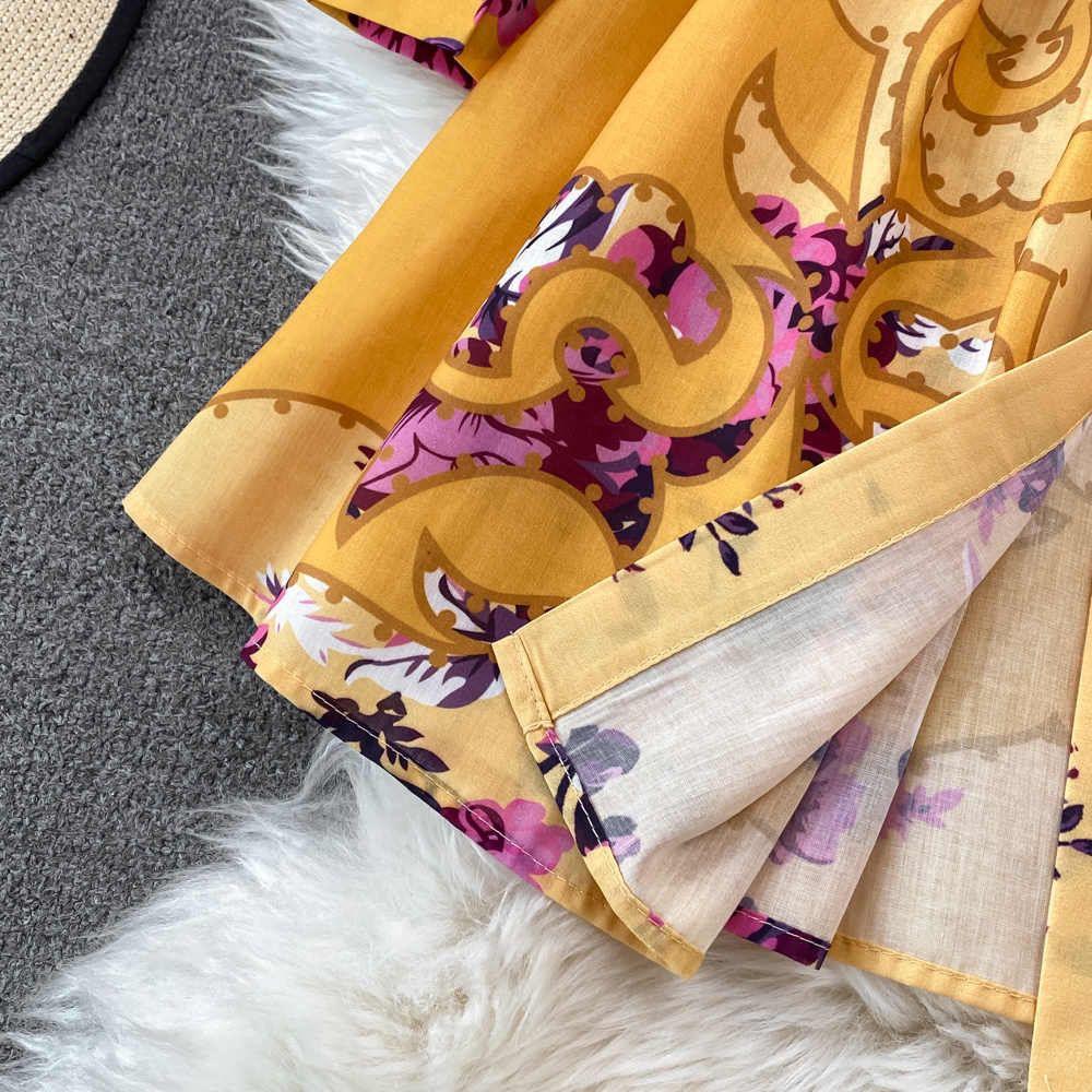 Havana Holiday Dress In Yellow