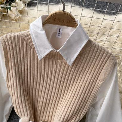 Henley Two Piece Knit Set