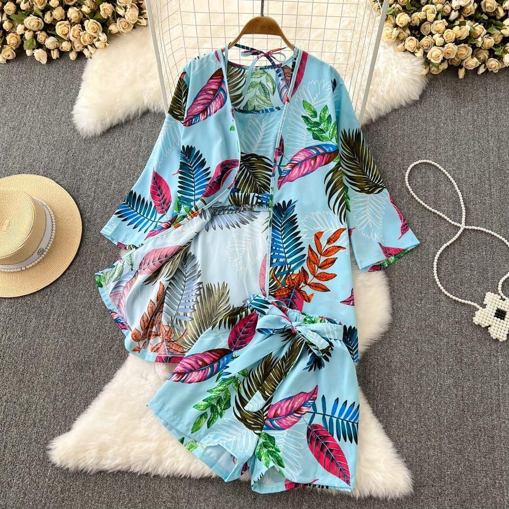 Hilly 3 Pc Floral Set