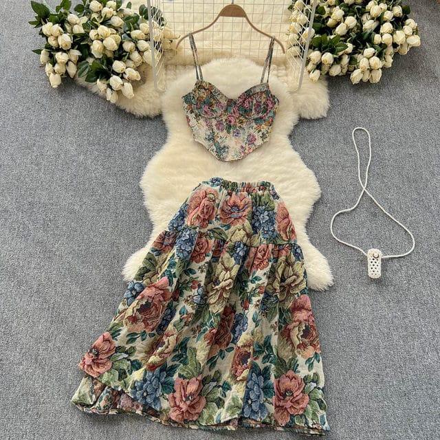 Taisiya Vintage Coord Set