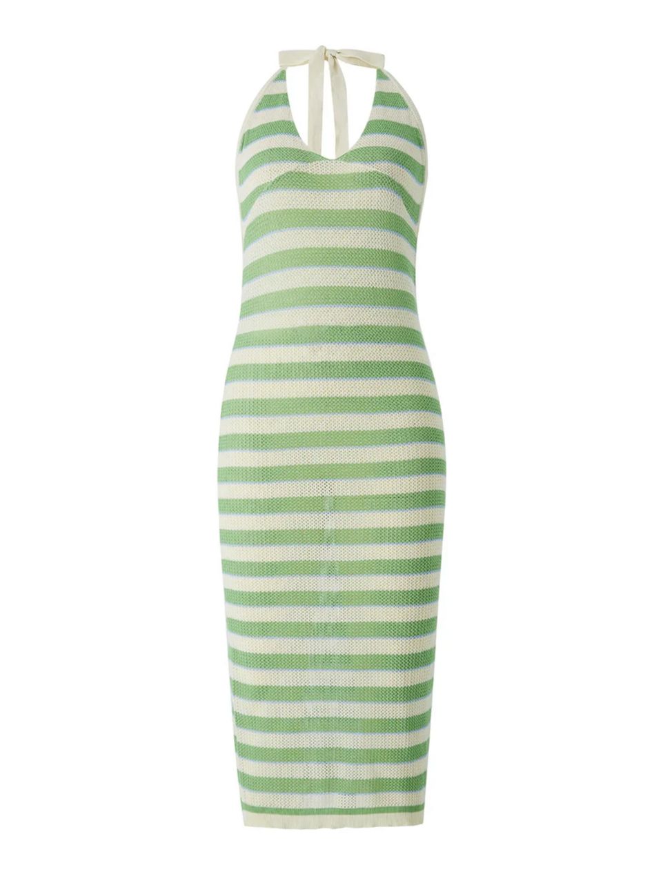 Evelia Luxe Soft Knit Dress In Green