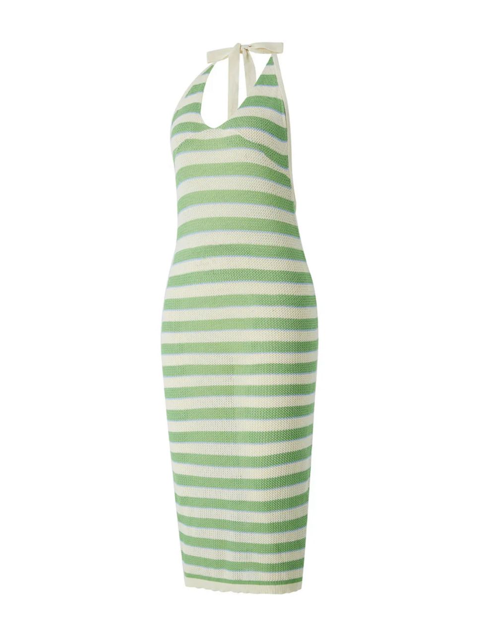 Evelia Luxe Soft Knit Dress In Green