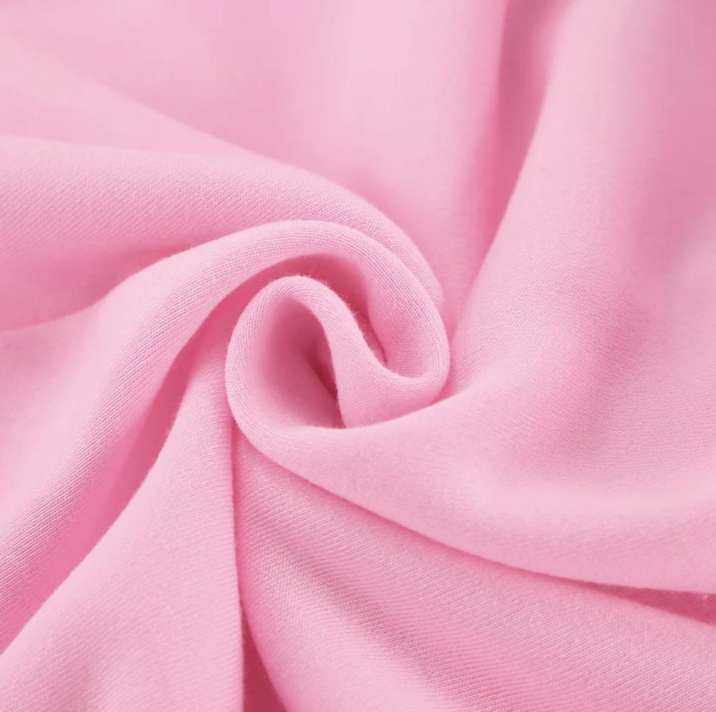 Adler Statement Fleece Lined Coord Set In Pink