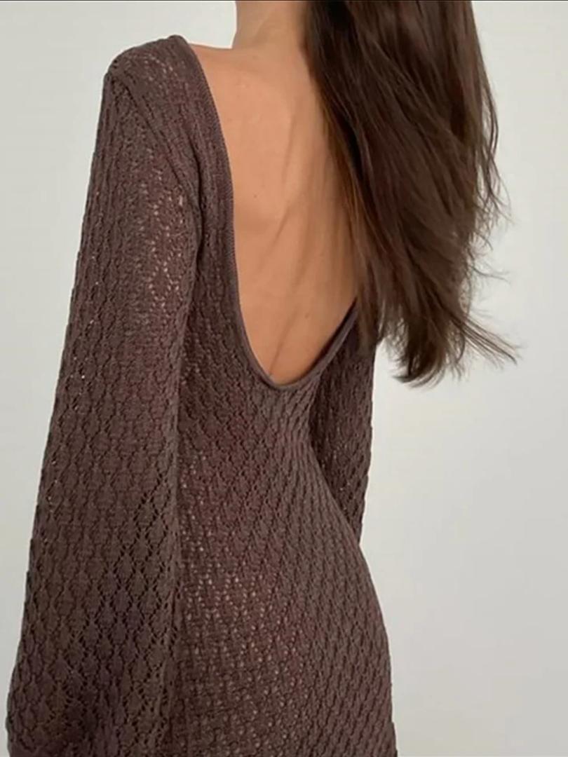 Layla Soft Crochet Dress Resortwear