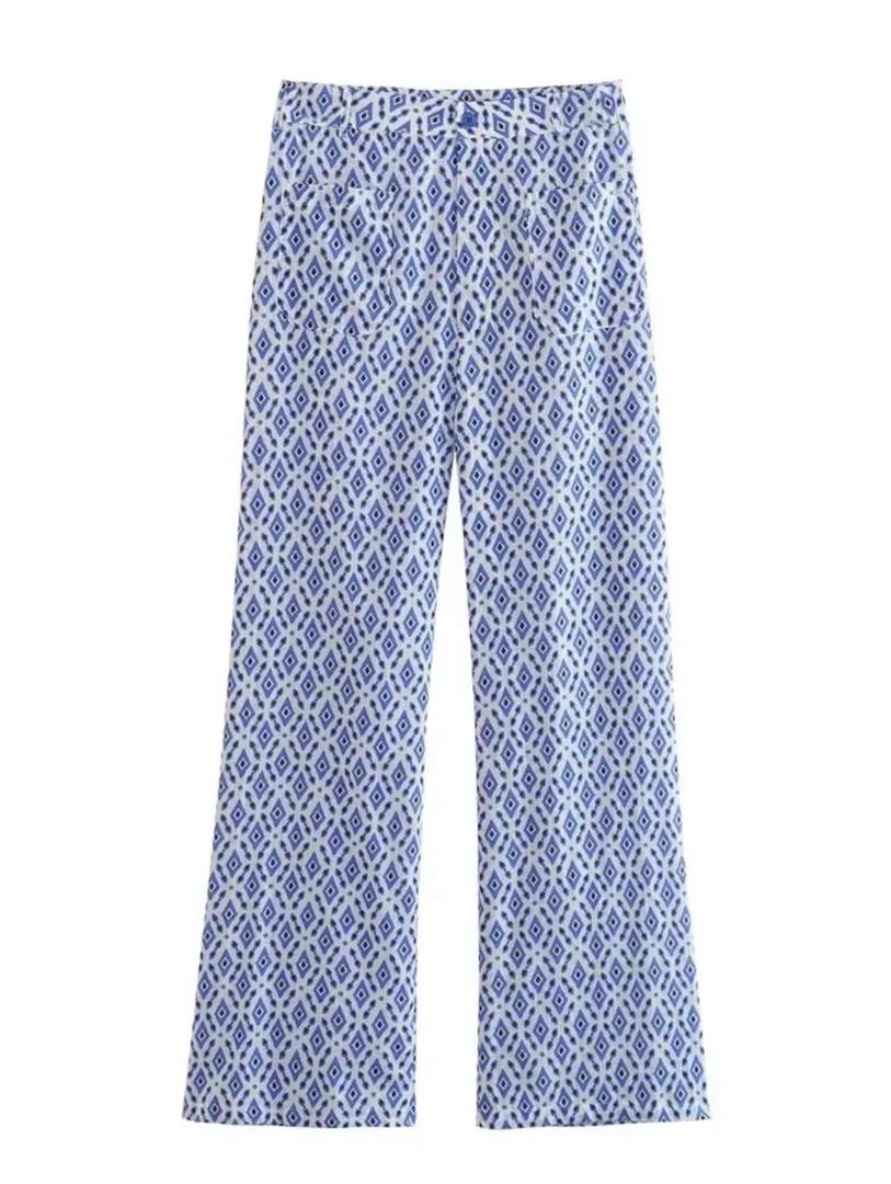 Troy Summer Coord Set In Blue