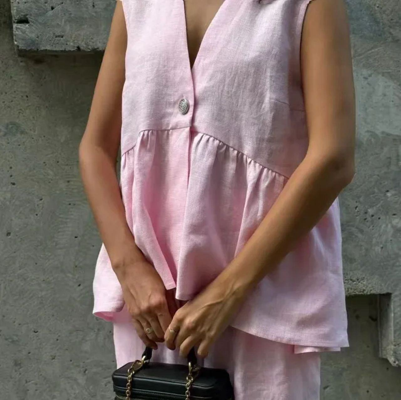 Tracy Summer Coord Set In Pink