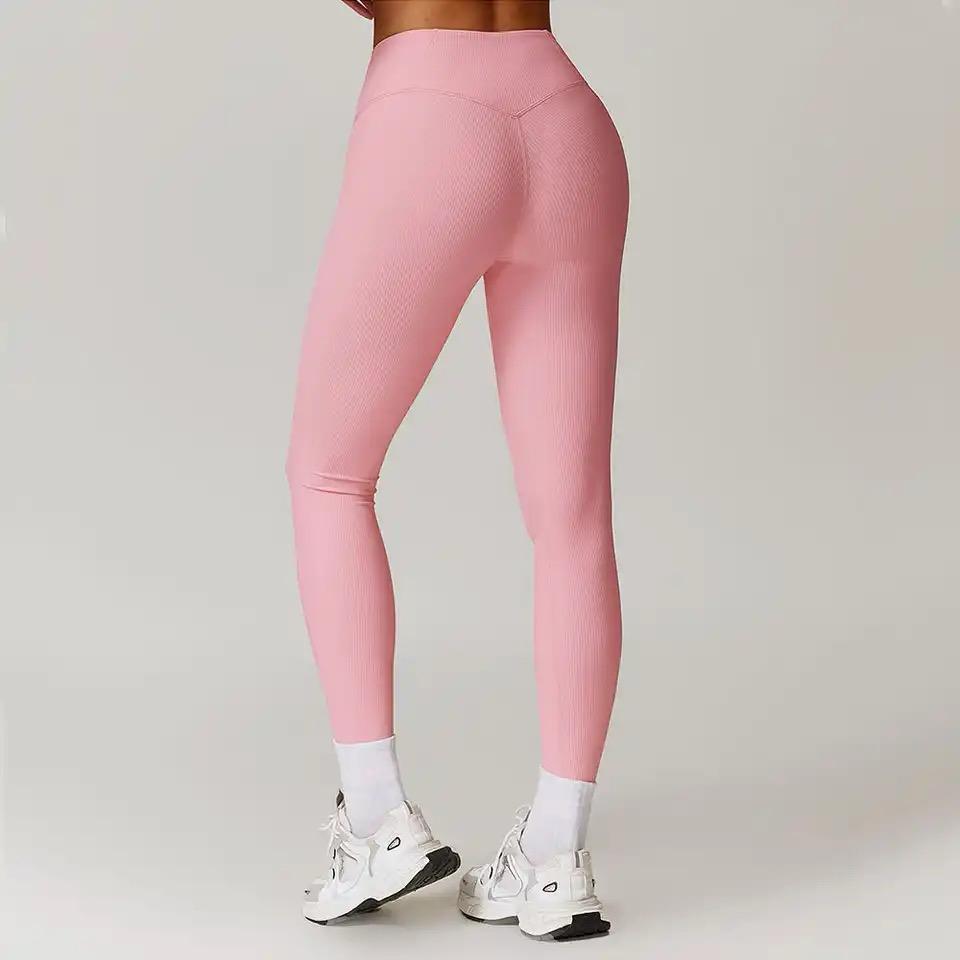 Remmy  Slimming Premium Gymwear Leggings In Pink