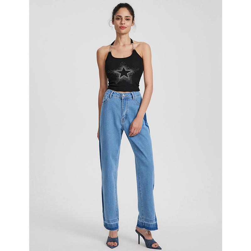 Kai Statement Denim Jeans In Blue