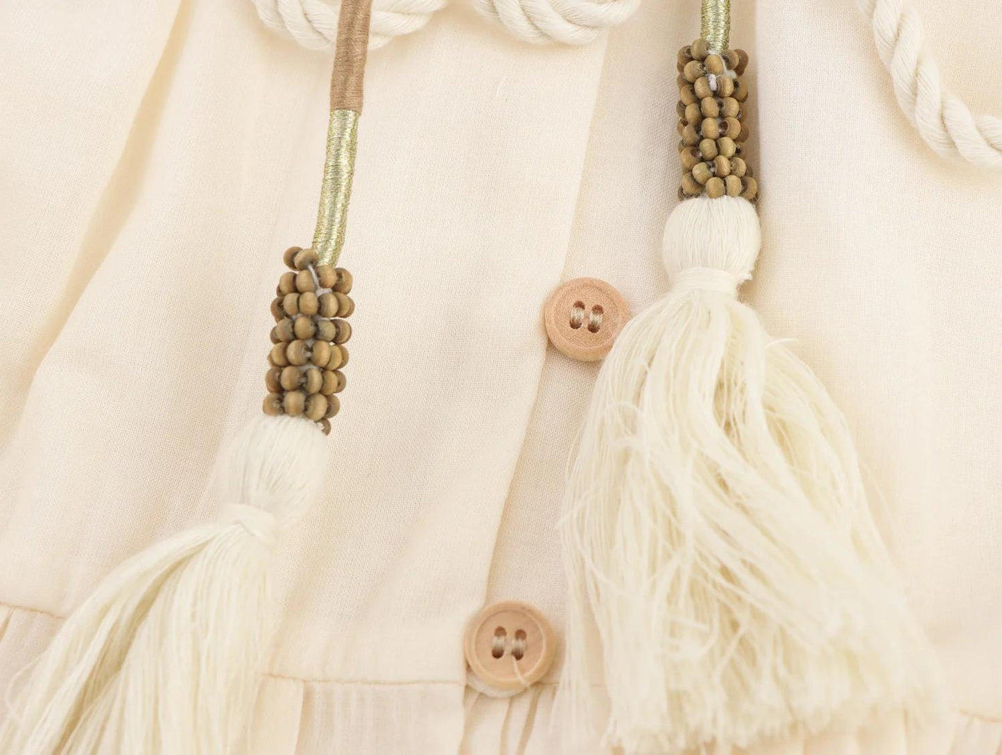 Rumaya Summer Holiday Dress In Off-White