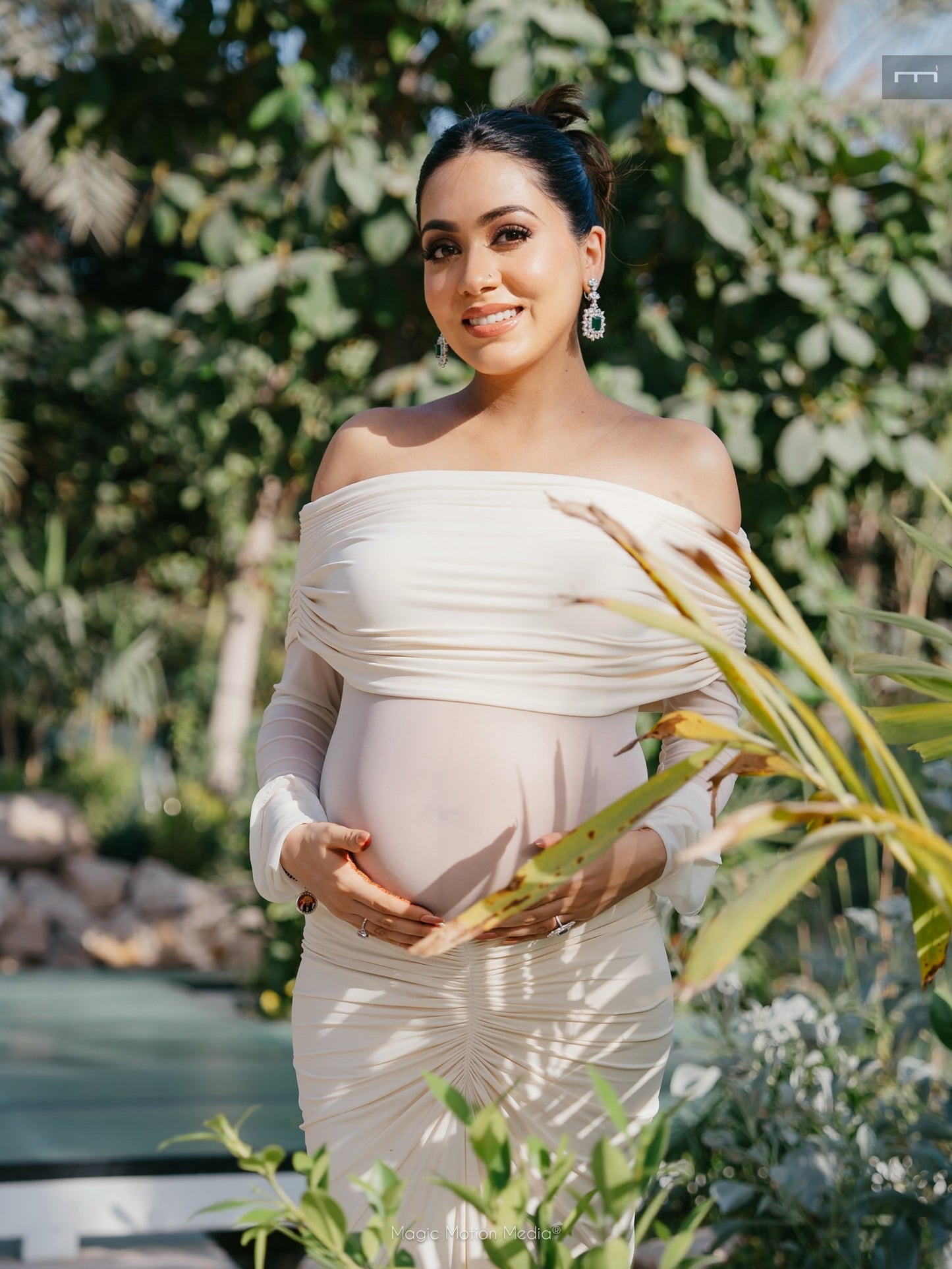 Saya Luxe Bodycon Maxi Dress