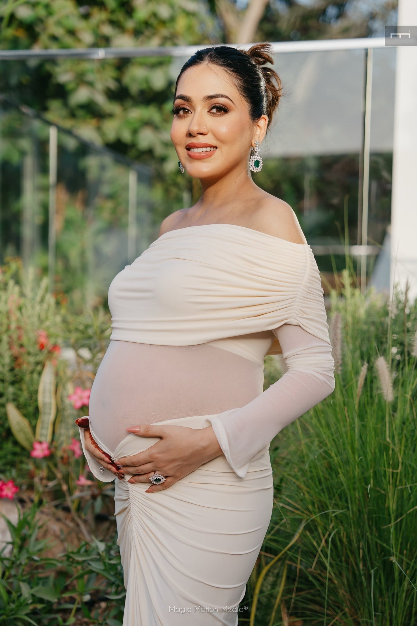 Saya Luxe Bodycon Maxi Dress
