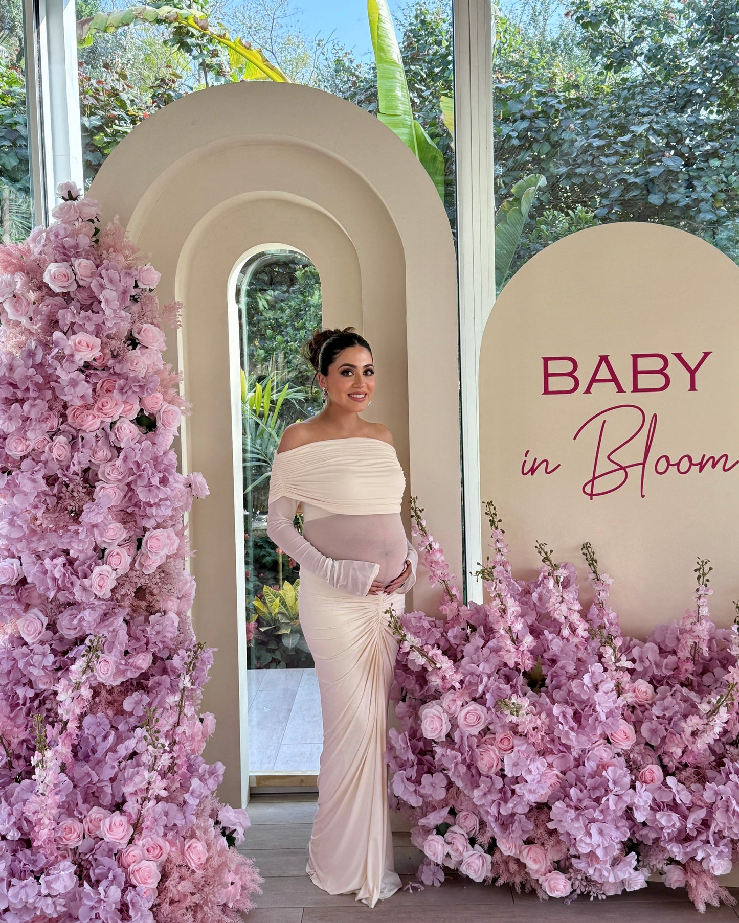 Saya Luxe Bodycon Maxi Dress