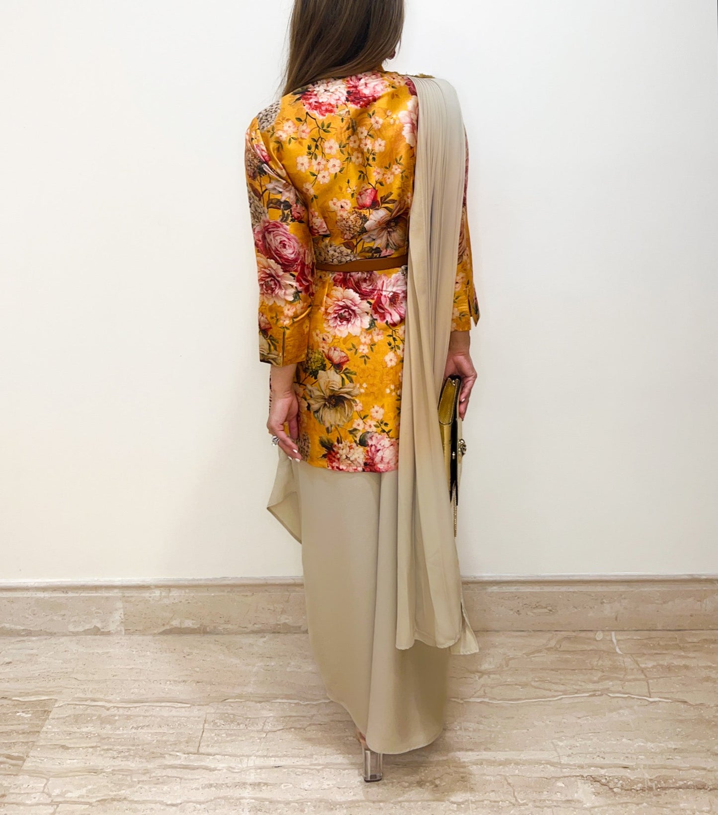 Laddu Drape Sari