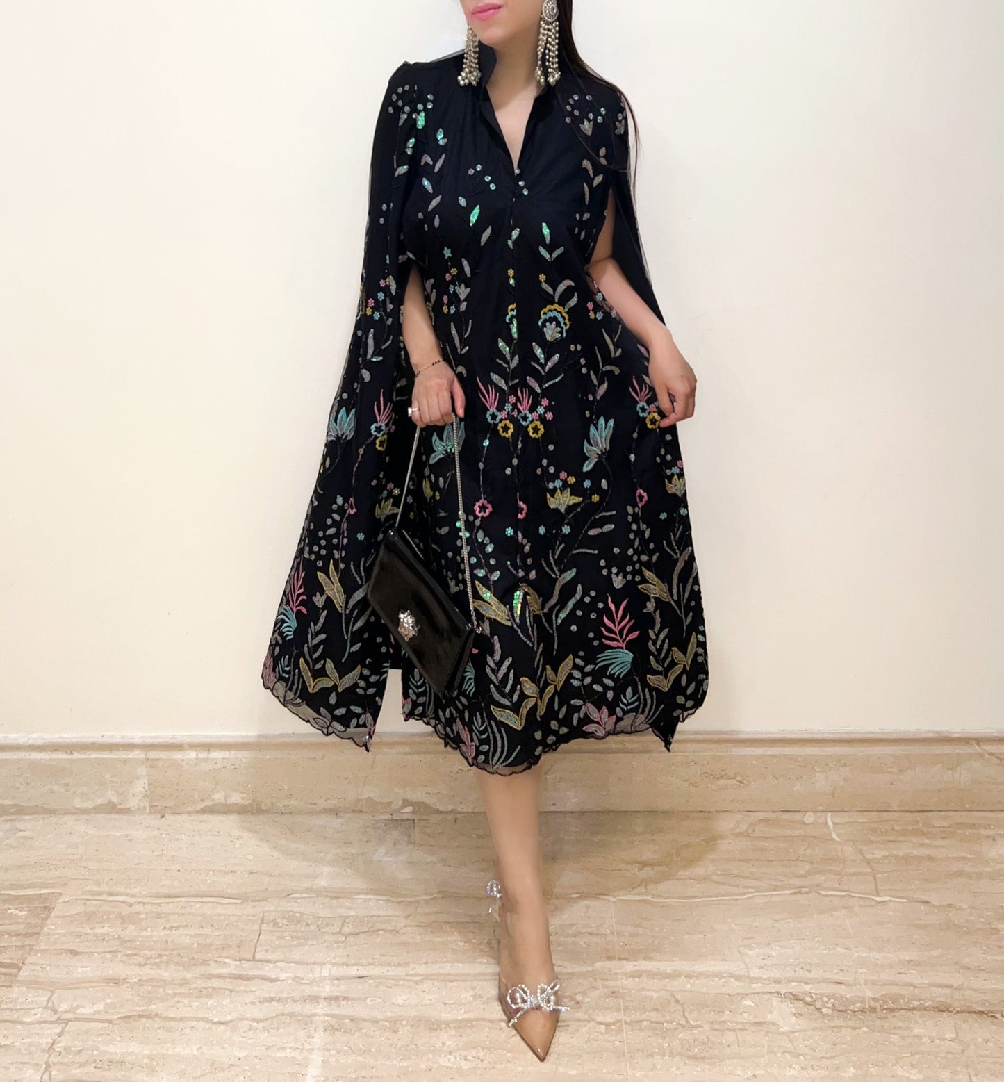 Kila Cape Dress