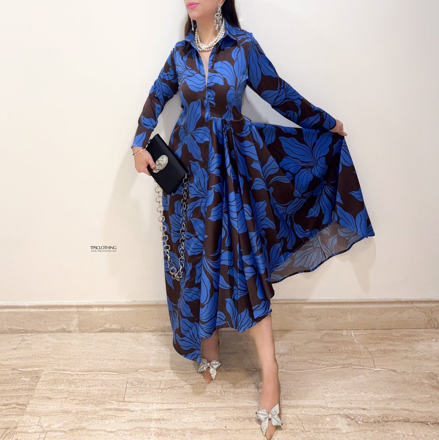 Saiyaara Drape Maxi
