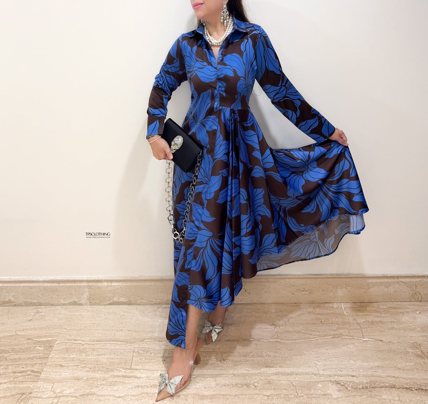 Saiyaara Drape Maxi