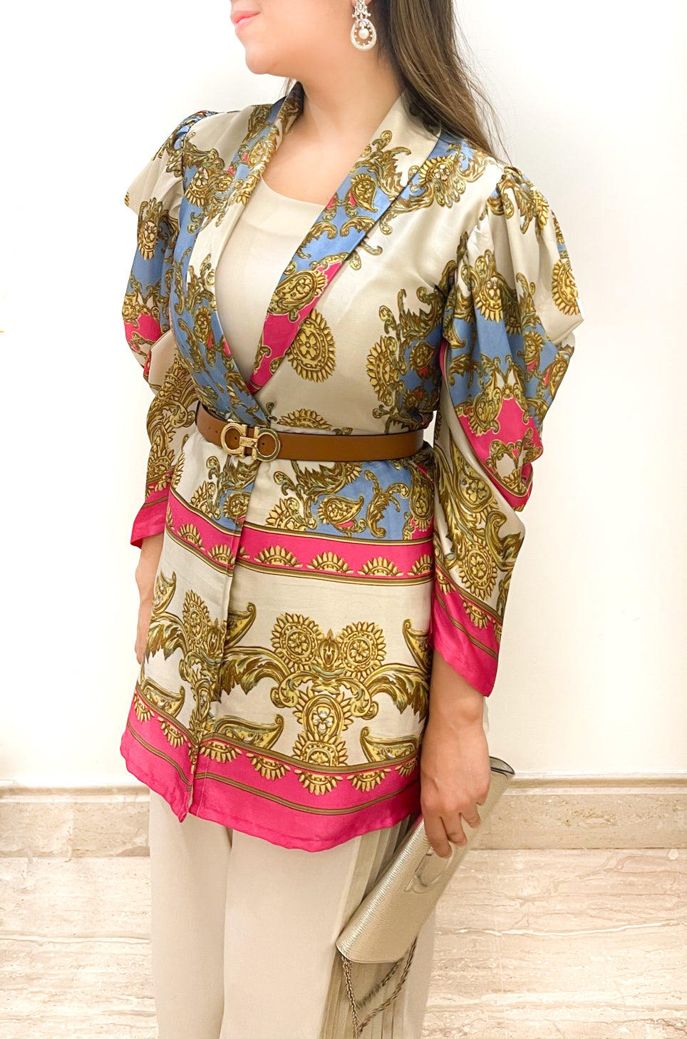 Pink Volume Sleeves Set