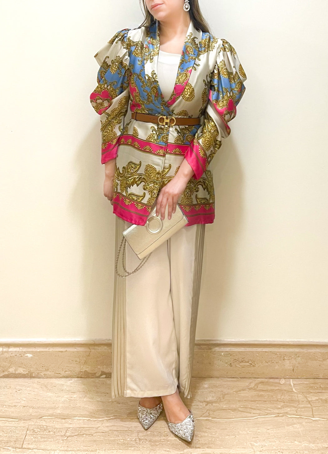 Pink Volume Sleeves Set
