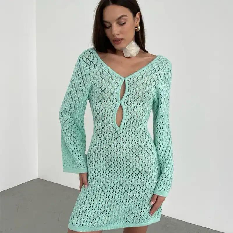 Layla Soft Crochet Dress Resortwear