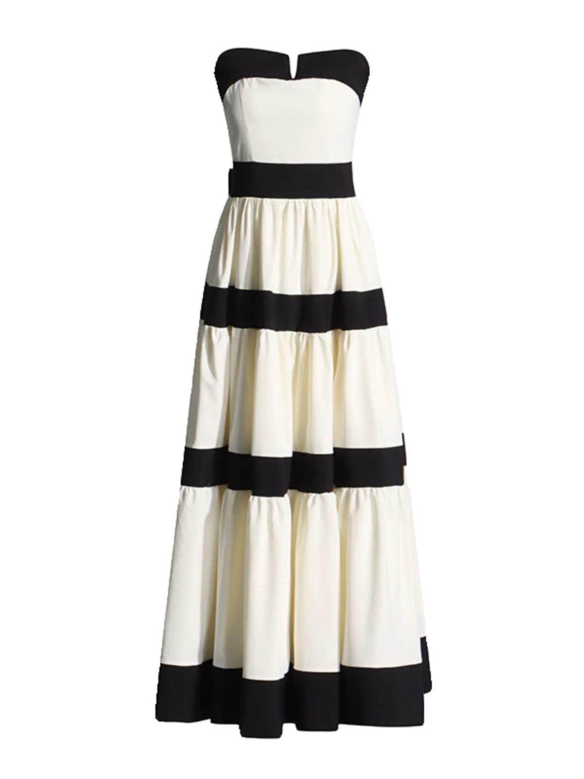 Wesley Offshoulder Holiday Maxi Dress In White