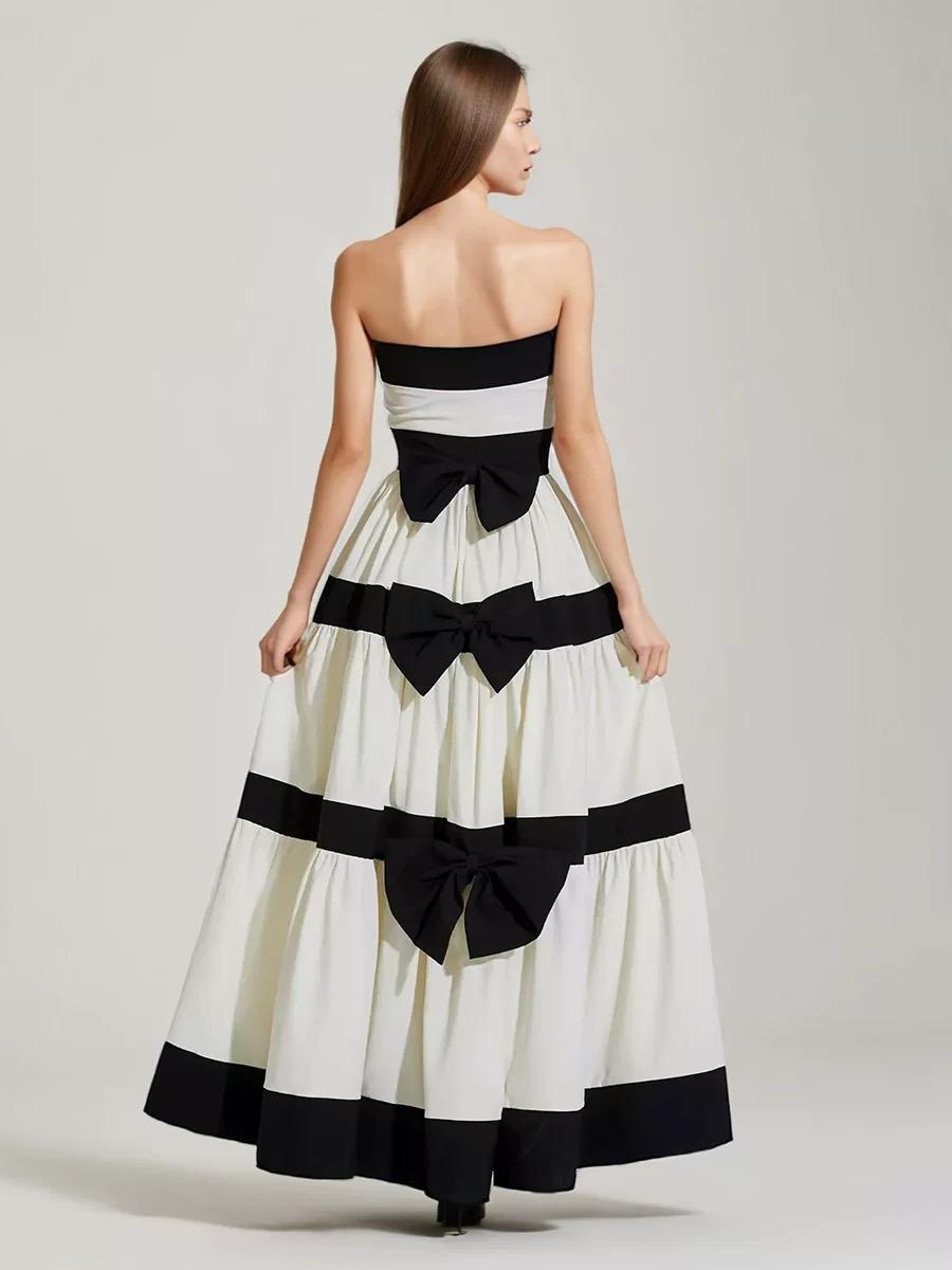 Wesley Offshoulder Holiday Maxi Dress In White