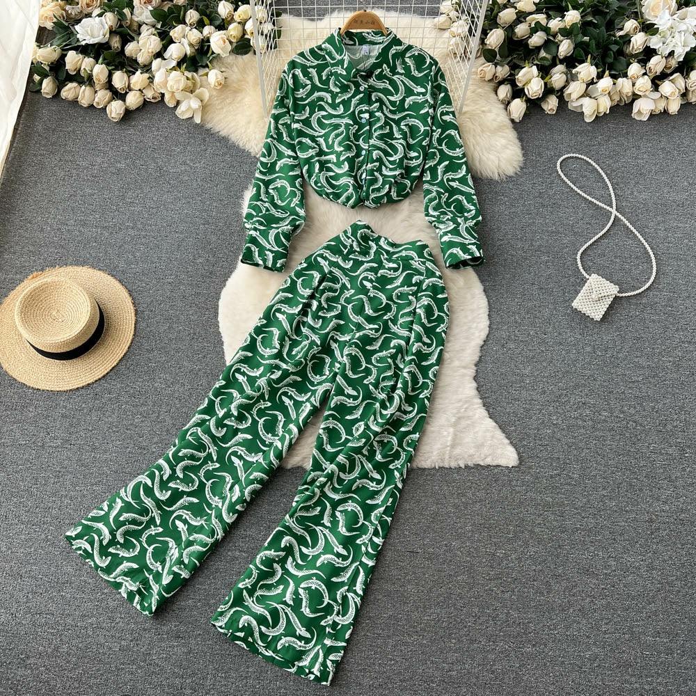 Jamie Abstract Coord Set In Green