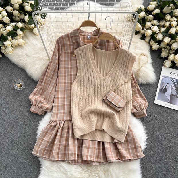 Jasmine Three Piece Set In Rust