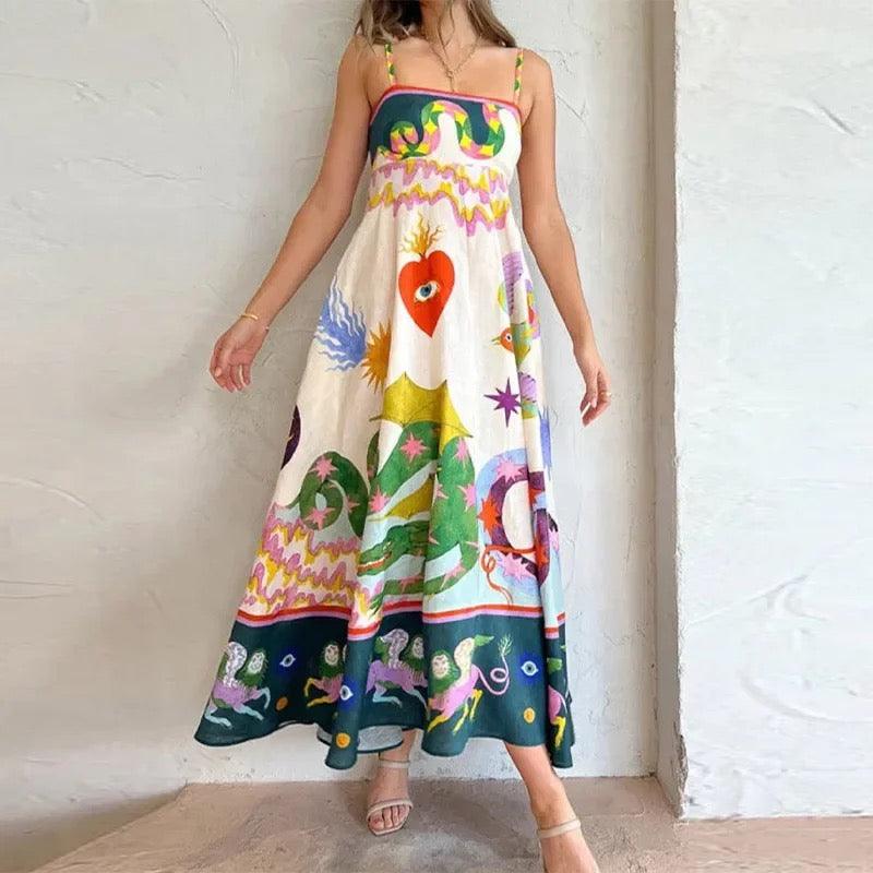Jonah Printed Summer Dress