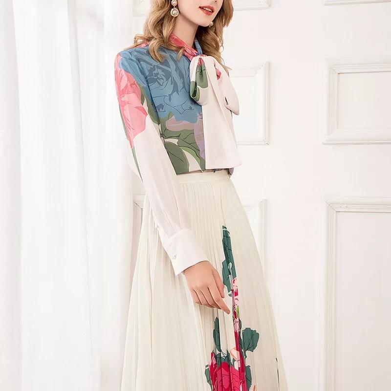 Karev Luxury Coord Set In Off-White