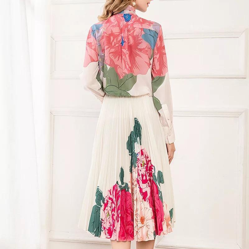 Karev Luxury Coord Set In Off-White