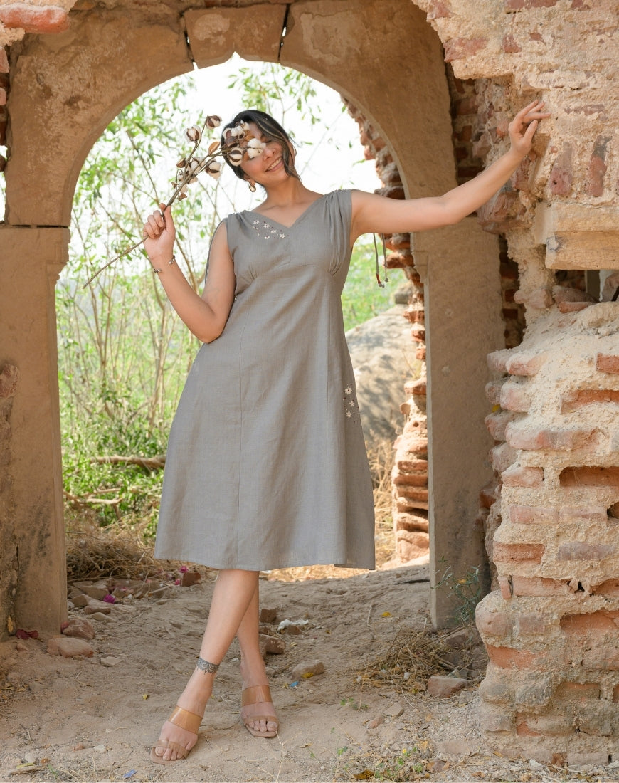 Lava Grey Dress