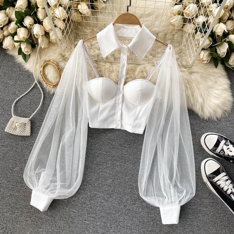 Liabella Puffed Sleeve Blouse