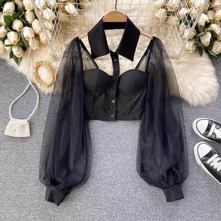 Liabella Puffed Sleeve Blouse