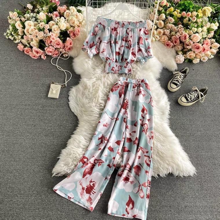 Linda floral coord set