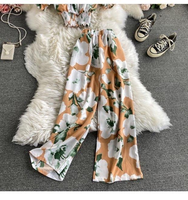 Linda floral coord set