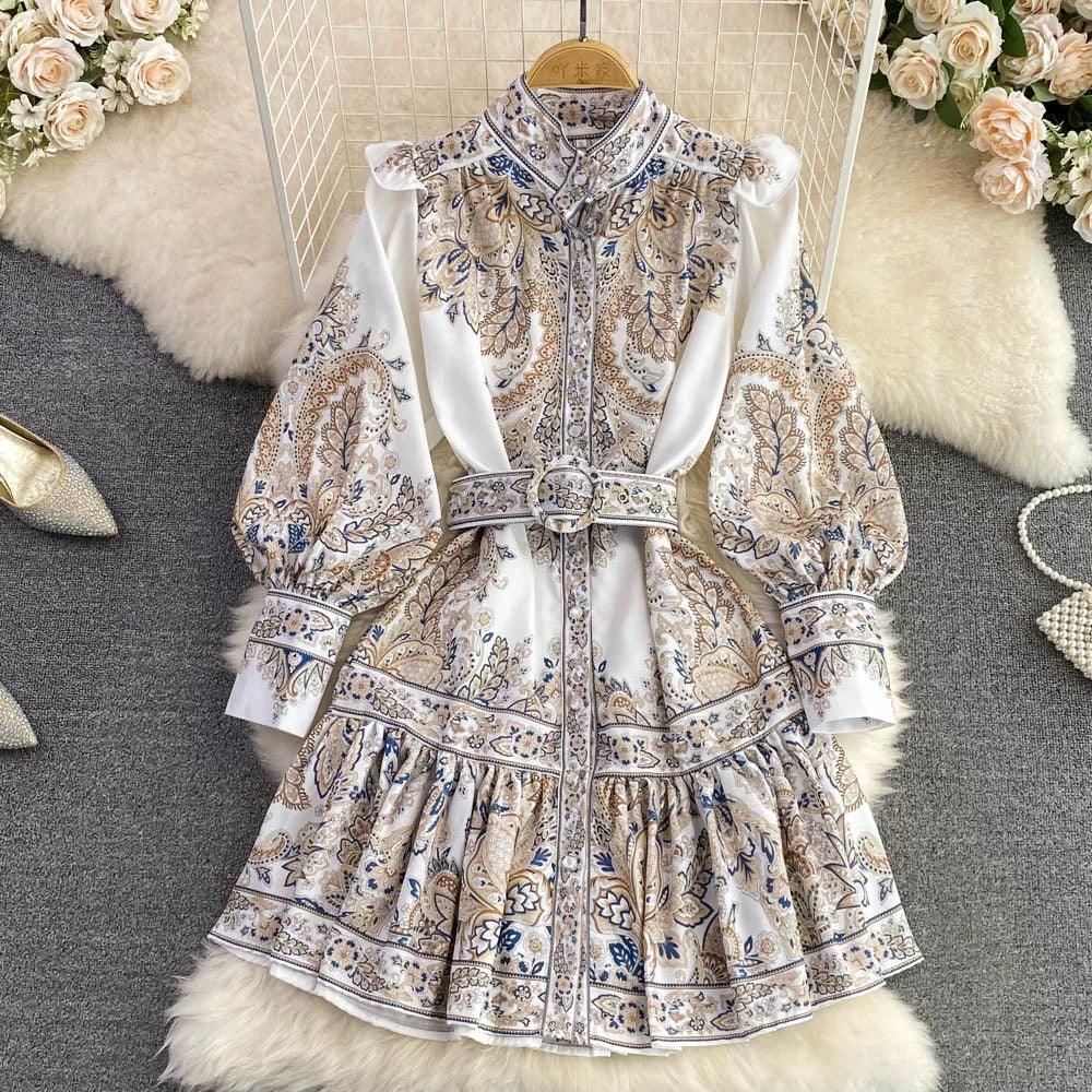 Lissy Summer Vintage Dress In White