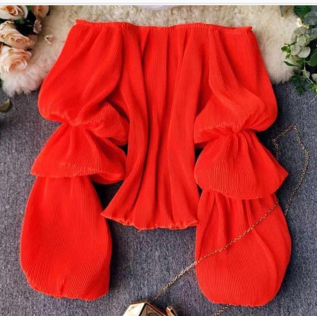 Montage Pleated Blouses