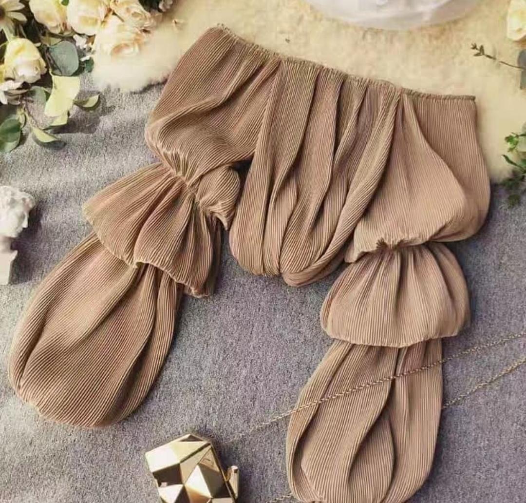 Montage Pleated Blouses