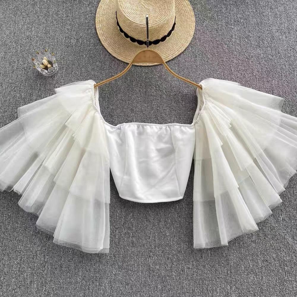 Moss Butterfly Top