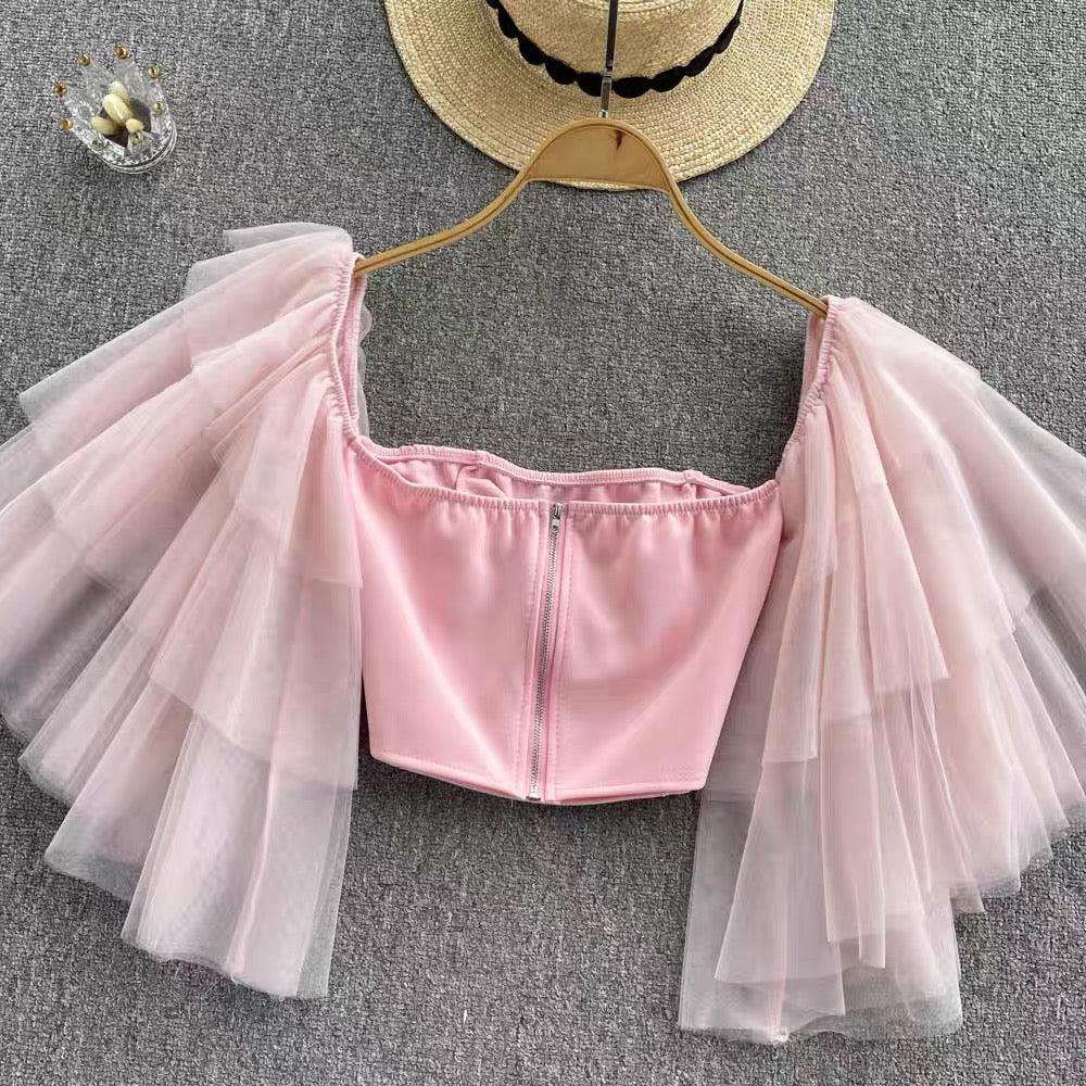 Moss Butterfly Top