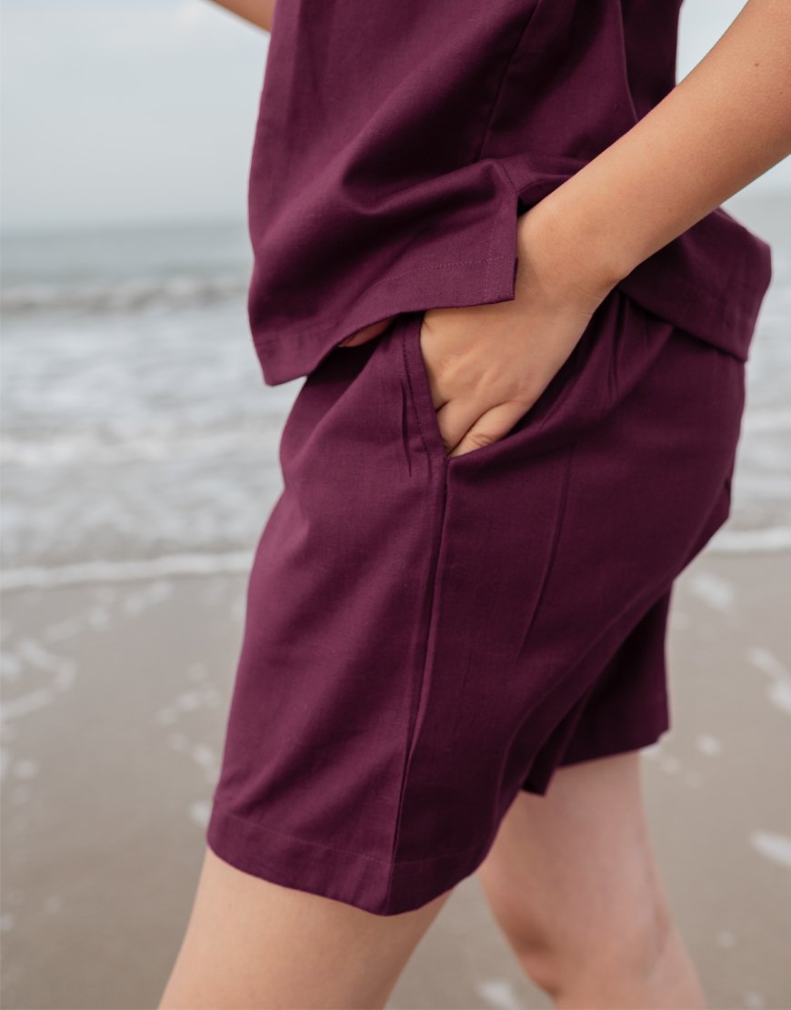 Mulberry Wine Co-ord Set