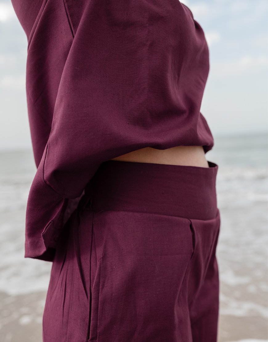 Mulberry Wine Co-ord Set