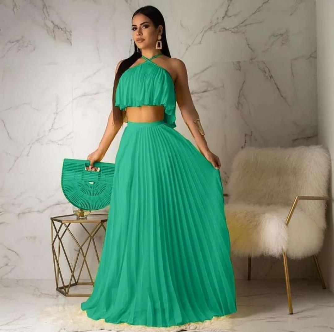 Mykonos Pleated Coord Sets