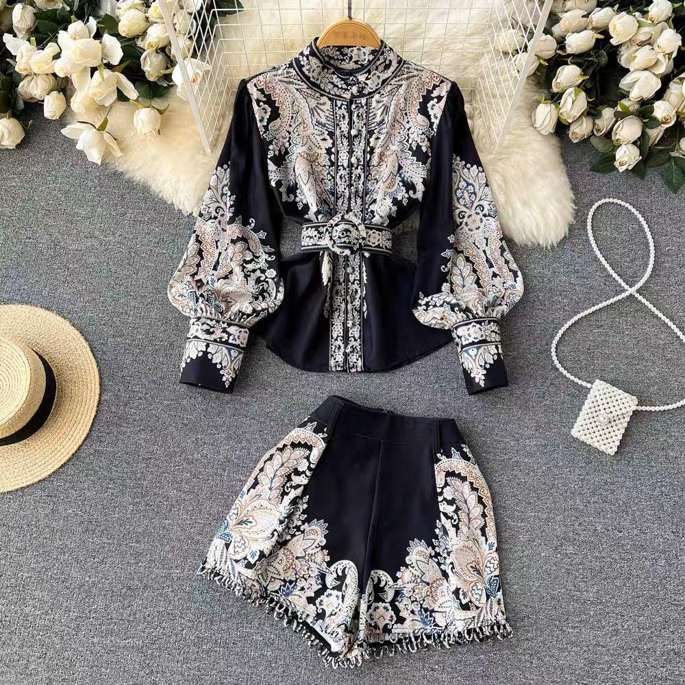 Novalee Coord Set In Dark Blue