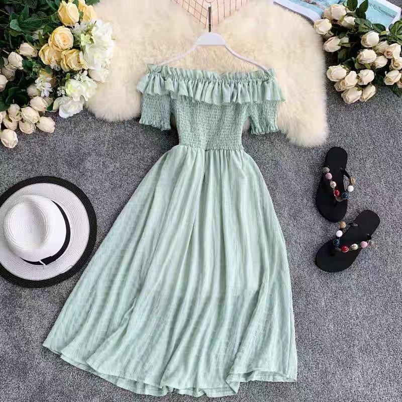 Off Shoulder Florida Dress