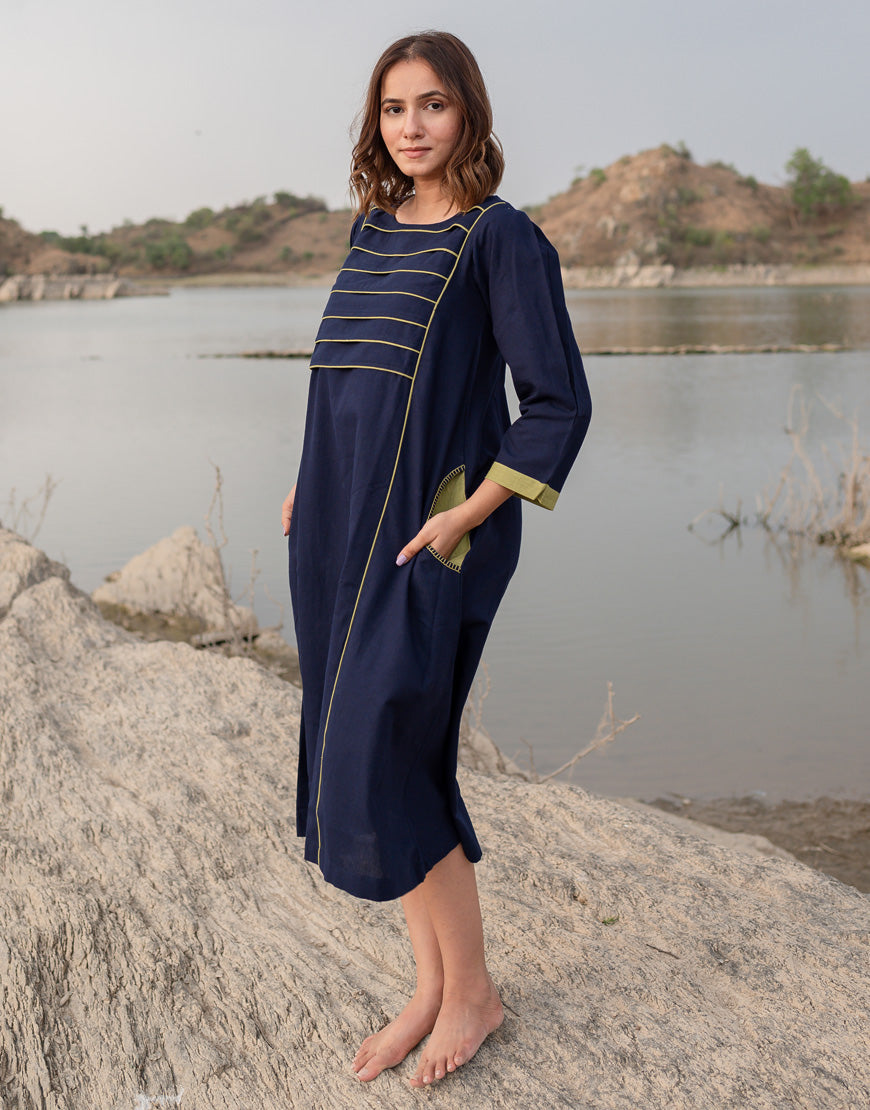 Oxford Blue Dress
