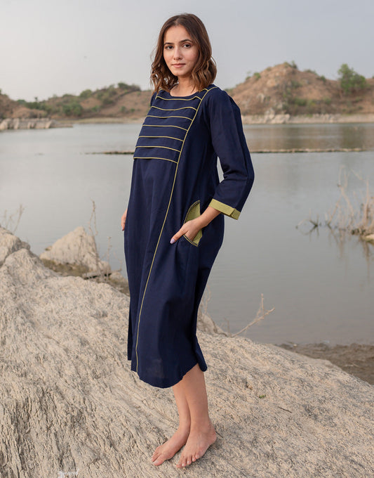 Oxford Blue Dress