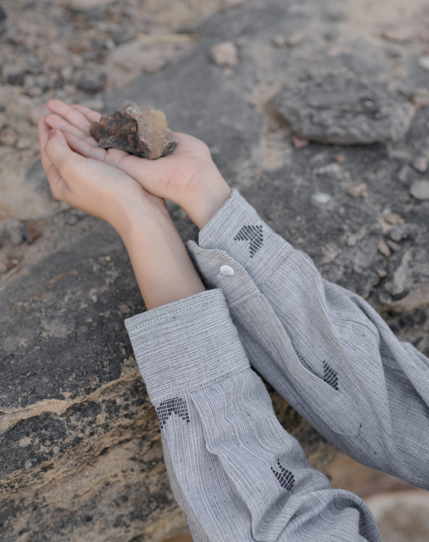 Pale Grey Shirt
