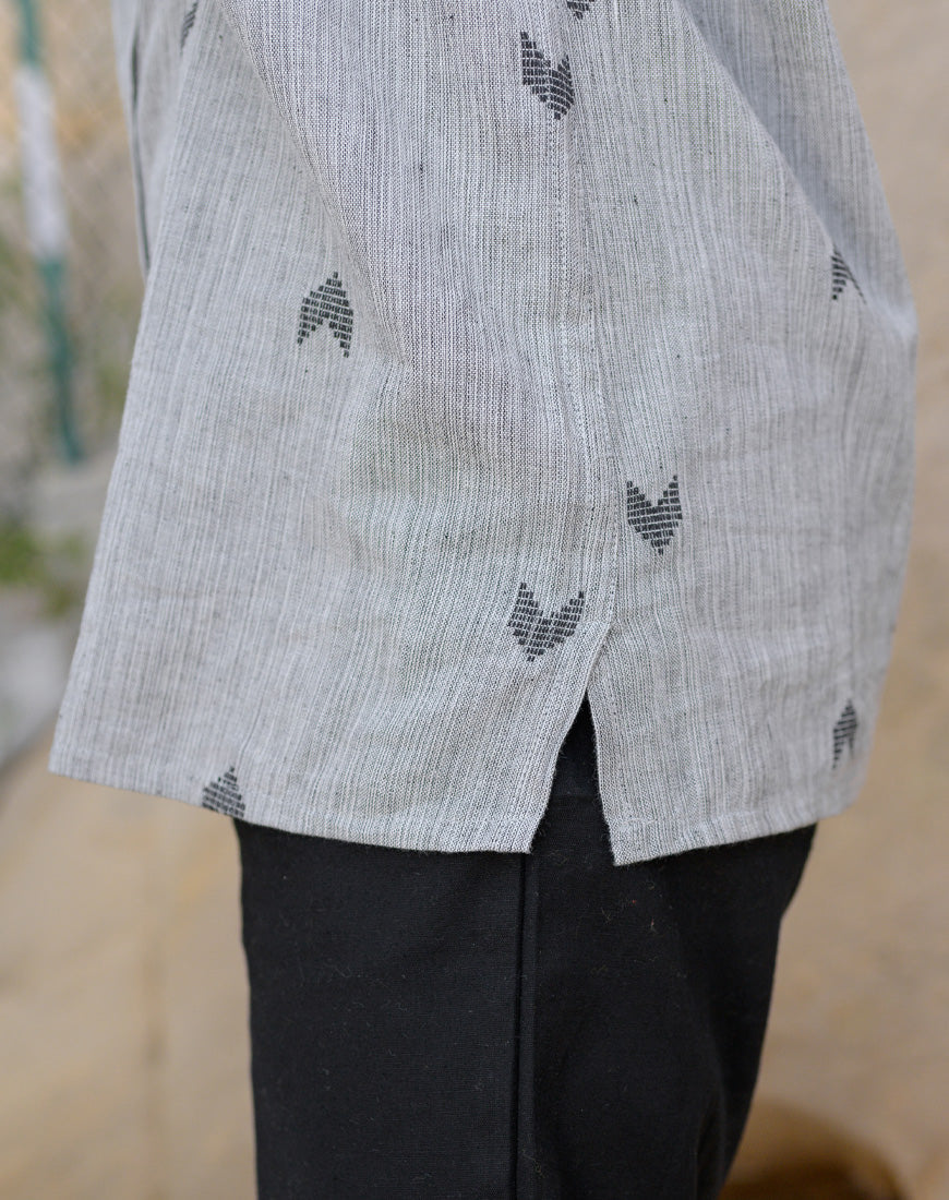 Pale Grey Shirt